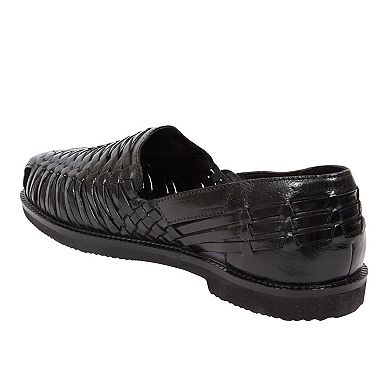 Deer Stags Antonio Men's Huarache Leather Slip-on Sandals