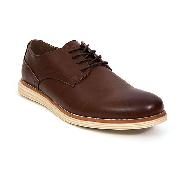 Deer Stags Men's Union Oxford - Brown - 10 Medium