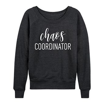 Women's Chaos Coordinator French Terry Long Sleeve Tee