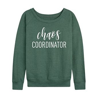 Women's Chaos Coordinator French Terry Long Sleeve Tee