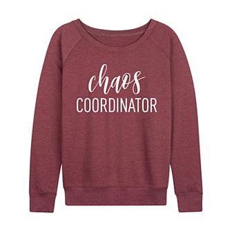 Women's Chaos Coordinator French Terry Long Sleeve Tee