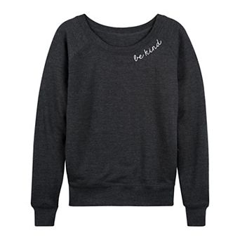 Women's Be Kind French Terry Long Sleeve Tee