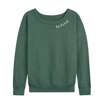 Women's Be Kind French Terry Long Sleeve Tee