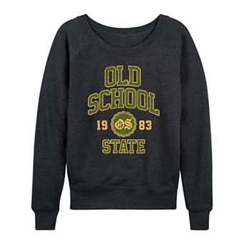 Women's Old School State French Terry Long Sleeve Tee