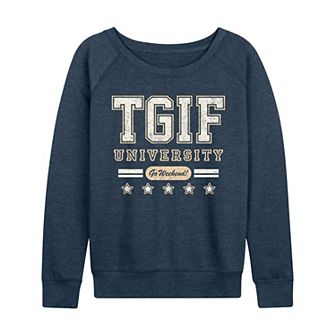 Women's TGIF University French Terry Long Sleeve Tee
