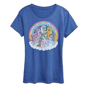 Women's My Little Pony Retro Group Graphic Tee
