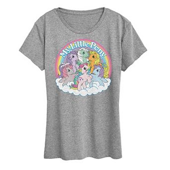 Women's My Little Pony Retro Group Graphic Tee