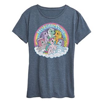 Women's My Little Pony Retro Group Graphic Tee