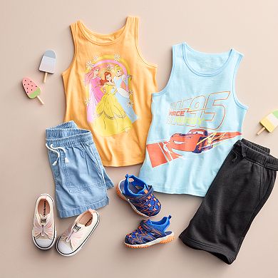 Disney Princess Ariel, Belle, and Cinderella Girls 4-12 Tank Top by Jumping Beans®
