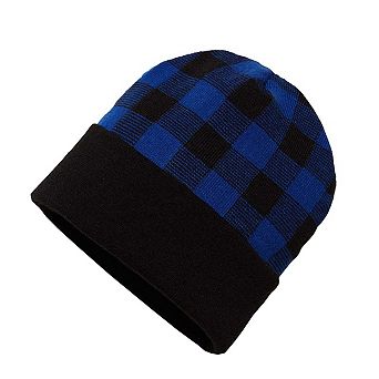 Cap America Plaid Beanie