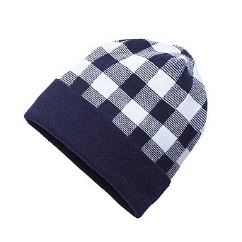 Cap America Plaid Beanie
