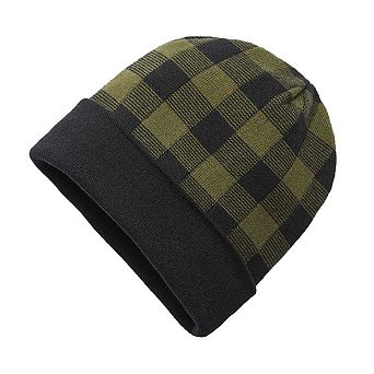 Cap America Plaid Beanie
