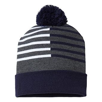 Cap America Half Color Beanie