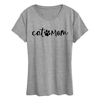 Women's Cat Mom Graphic Tee