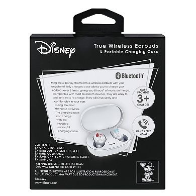 Disney's Mickey Mouse Faces Earbuds & Charging Case Set