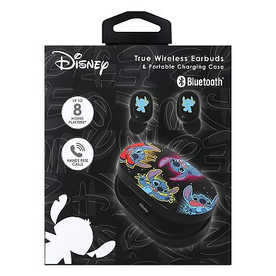 Disney's Stitch Galactic Earbuds & Charging Case Set