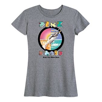 Women's Pink Floyd Robot Handshake Graphic Tee