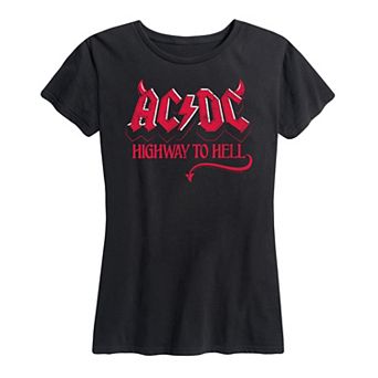 Women's ACDC Highway To Hell Graphic Tee