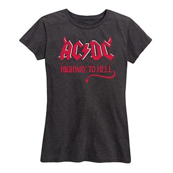 Women's ACDC Highway To Hell Graphic Tee