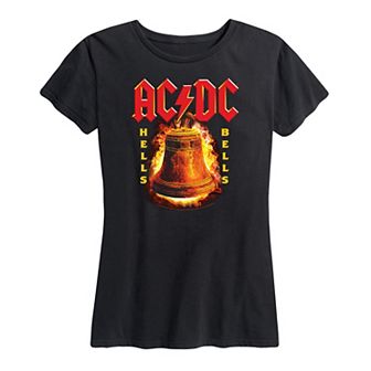 Women's ACDC Flames Graphic Tee