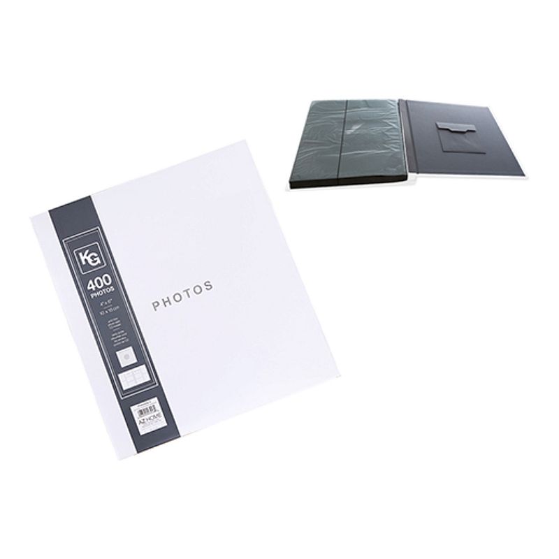 Large Photo Album for 1000 Photos, 4x6 Photo Albums with Pockets, Grey  Linen Cover (14 x