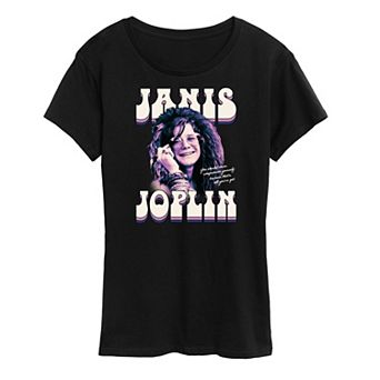 Women's Janis Joplin Never Compromise Graphic Tee
