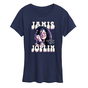 Women's Janis Joplin Never Compromise Graphic Tee