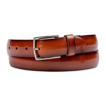 Men's Dockers® Thin Width Burnished Edge Leather Belt