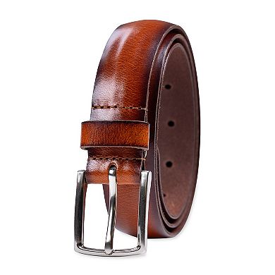 Men's Dockers® Thin Width Burnished Edge Leather Belt