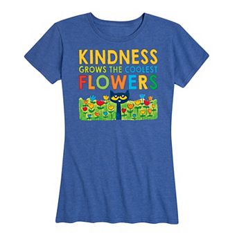 Women's Pete The Cat Kindness Grows Graphic Tee