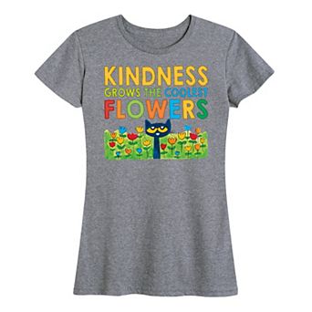 Women's Pete The Cat Kindness Grows Graphic Tee
