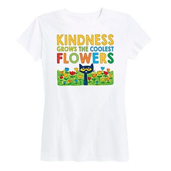 Women's Pete The Cat Kindness Grows Graphic Tee