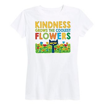 Women's Pete The Cat Kindness Grows Graphic Tee
