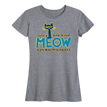 Women's Pete The Cat Meow Graphic Tee
