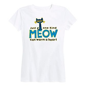 Women's Pete The Cat Meow Graphic Tee