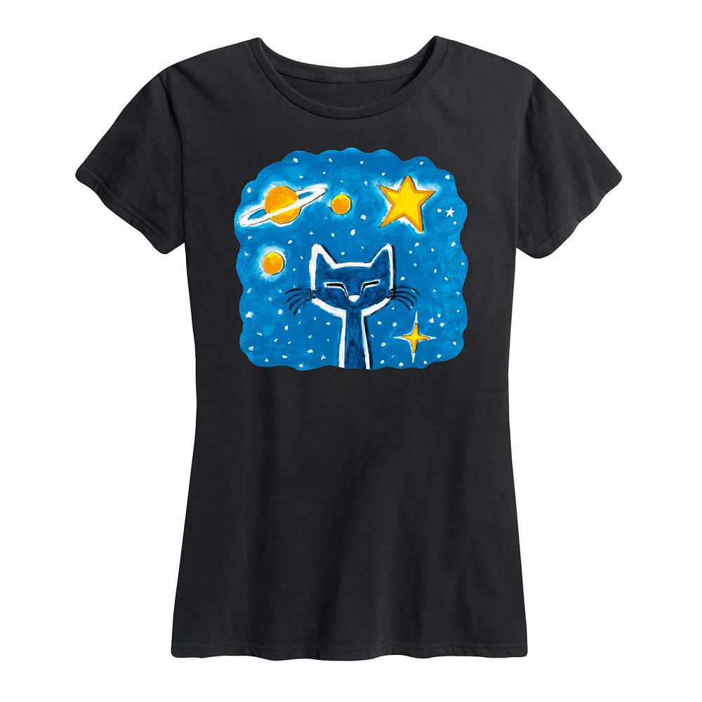 Women's Pete The Cat Imagination Space Dream Graphic Tee