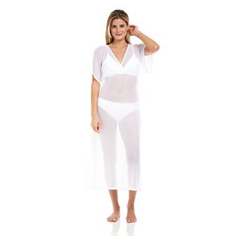 Women's Jordan Taylor Textured Maxi Dress Swim Cover-Up