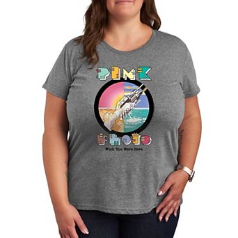 Plus Pink Floyd Robot Handshake Graphic Tee