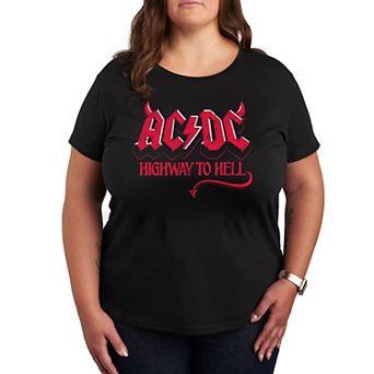 Plus ACDC Highway To Hell Graphic Tee