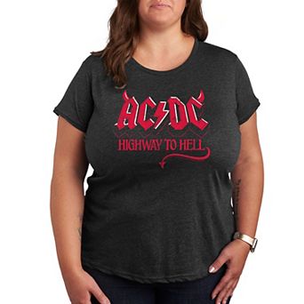 Plus ACDC Highway To Hell Graphic Tee