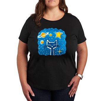Plus Pete The Cat Imagination Space Dream Graphic Tee
