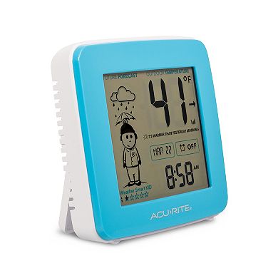AcuRite What-To-Wear Weather Station with Clock & Wireless Outdoor Sensor (00777)