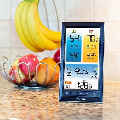 AcuRite Home Weather Station with Vertical Color Display (01201M)