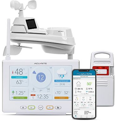 AcuRite Iris Wireless Weather Station with High-Definition Direct-to-Wi-Fi Display (01532M)