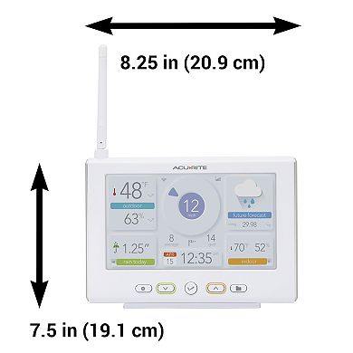 AcuRite Iris Wireless Weather Station with High-Definition Direct-to-Wi-Fi Display (01532M)