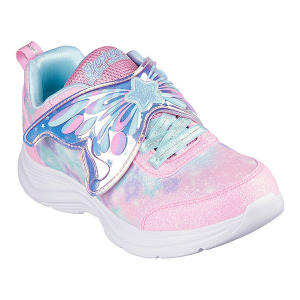 Skechers® S-Lights® Glimmer Kicks Magical Wings Girls' Sneakers - Pink (3)