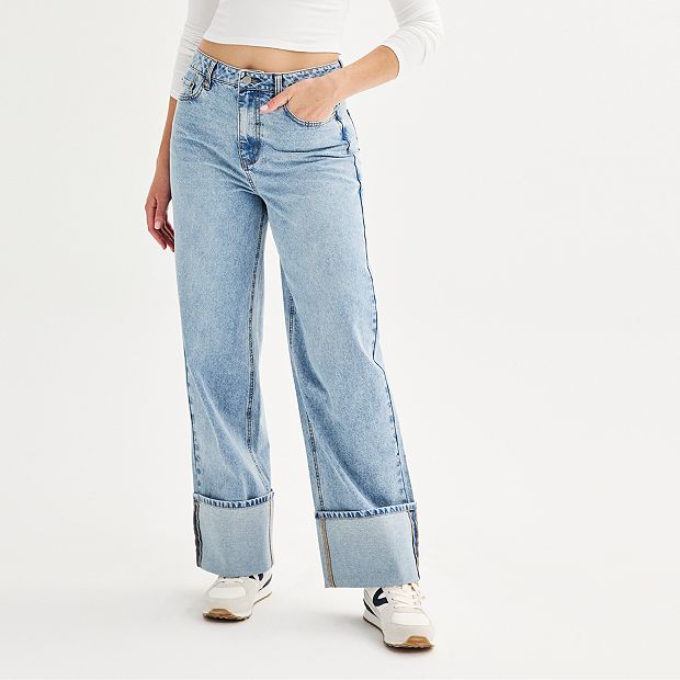 【KOOLOSET】Deep Tuck Wide Blue Denim Amazon.com: KIDSCOOL SPACE Toddler & Big Child Wide-Leg