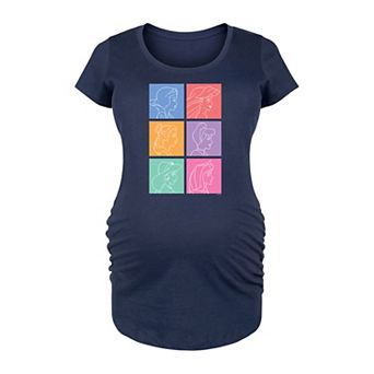 Disney Princess Maternity Grid Graphic Tee