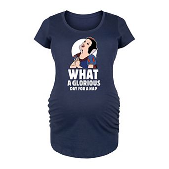 Disney Princess Snow White Maternity Nap Graphic Tee
