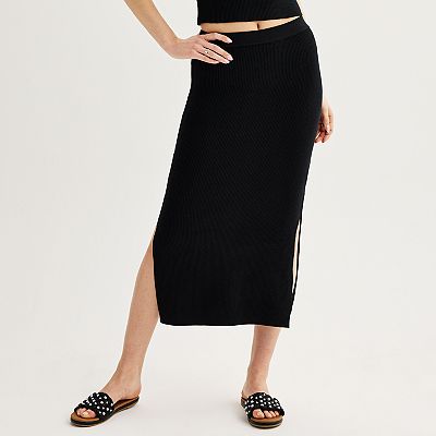 Black pencil skirt kohls juniors sale